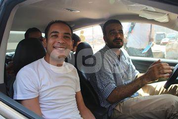 بالصور.. خروج مالك عدلي وإخلاء سبيل عمرو بدر