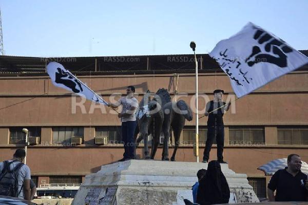 تظاهرة لـ”6 إبريل” بالدقى لرفض الإفراج عن مبارك