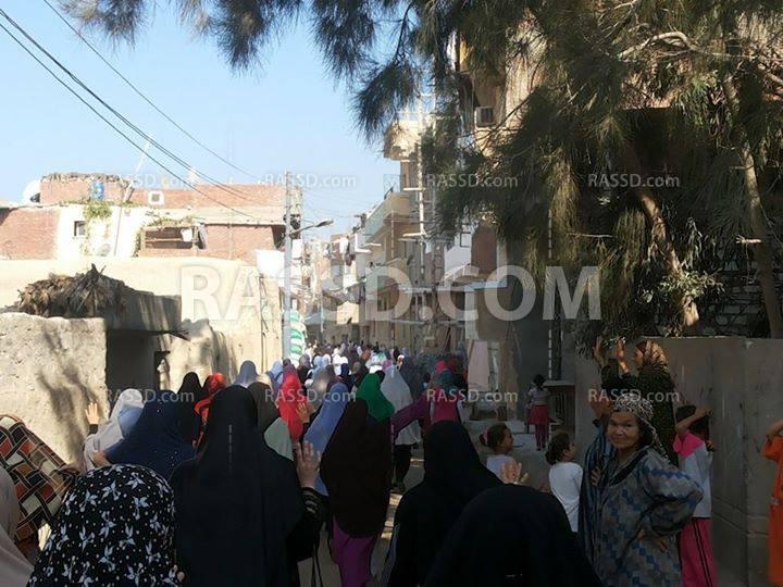 مسيرة بحوش عيسى بالبحيرة تنديدا بحكم العسكر