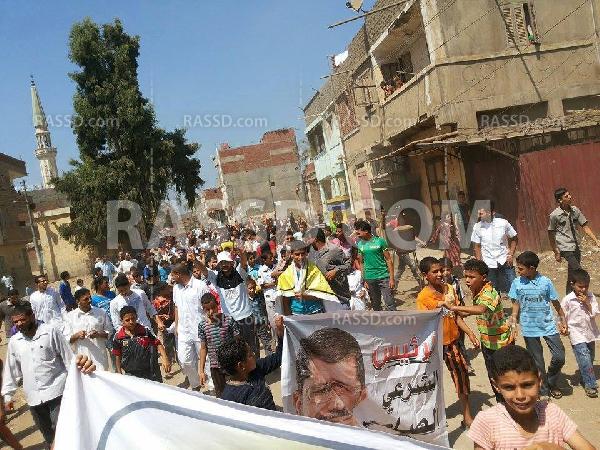 مسيرات حاشدة  بالدقهلية في أسبوع “صوت الغلابة ثورة”