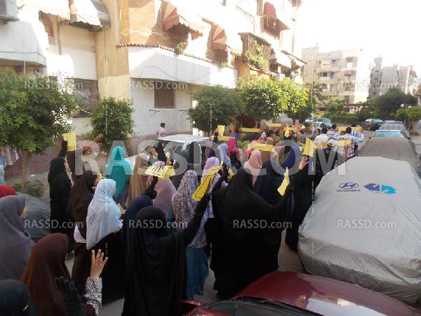 مسيرة مناهضة للانقلاب في بورسيعد