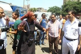 تظاهرة للباعة الجائلين اعتراضا على مقرهم الجديد