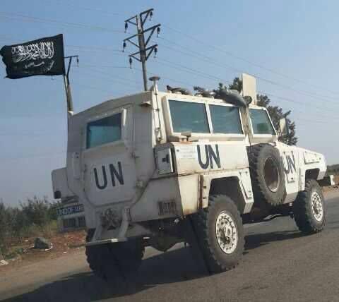 فيديو| اشتباكات بين النصرة و قوات الأمم المتحدة