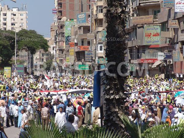انتهاء التحقيقات مع المعتقلين فى مظاهرات أمس بالمنصورة