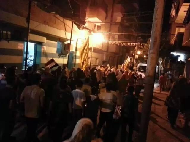 مسيرة ليلية لـ”طلاب ضد الانقلاب” بـ”بني سويف”