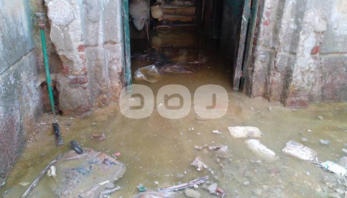 المياه الجوفية ببني سويف تهدد منازل “قرية بني حدير” بالانهيار