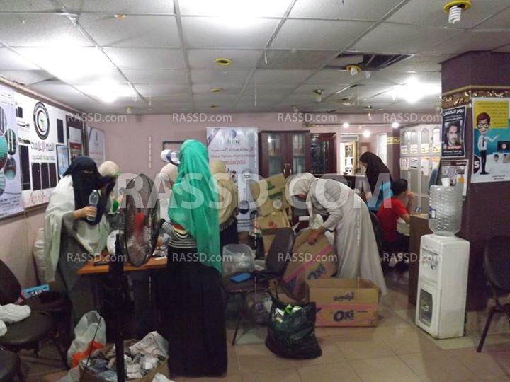 صور| الصيادلة تستعد بقافلة طبية لغزة