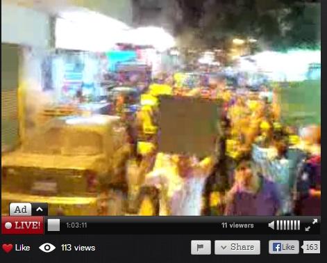 بث مباشر لمسيرة رفض الانقلاب بعين شمس