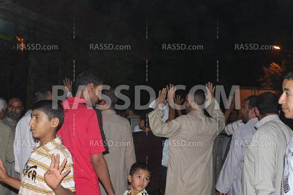 مسيرة حاشدة في شبين القناطر بالقليوبية