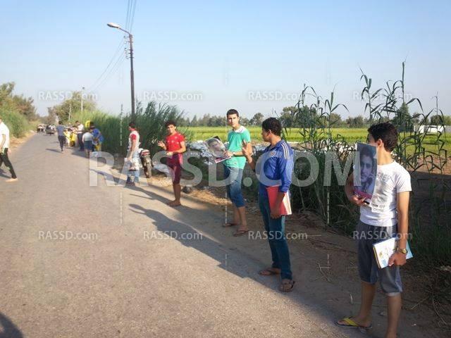 وقفة لـ”طلاب ضد الانقلاب” في دمياط