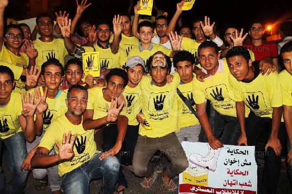 بالصور ..مسيرات حاشدة بغرب الاسكندرية لرفض الانقلاب