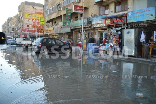 لليوم الثاني.. الإسكندرية تغرق فى مياه الصرف الصحى