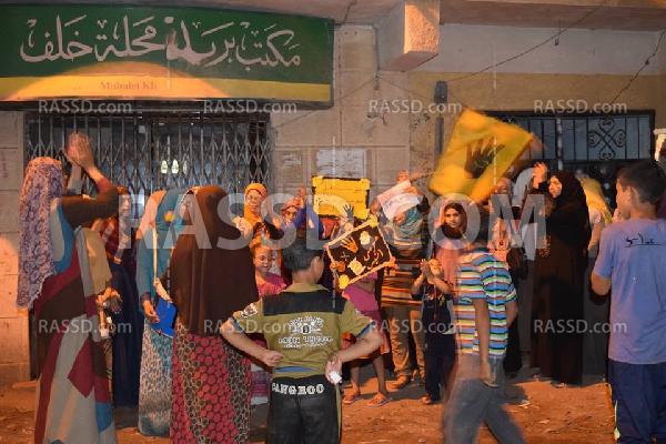 وقفة منددة بالانقلاب لحركة “نازلة اتظاهر” بالغربية