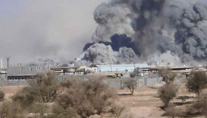 طائرات التحالف العربي تشنّ هجومًا ضد مبانٍ حكومية وعسكرية باليمن