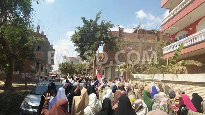 الفيوم تشارك في جمعة “ثورة حتى النصر”