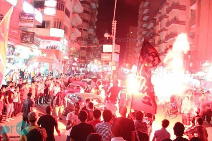 وقفة لشباب ضد الانقلاب أمام ميدان القومية بالشرقية