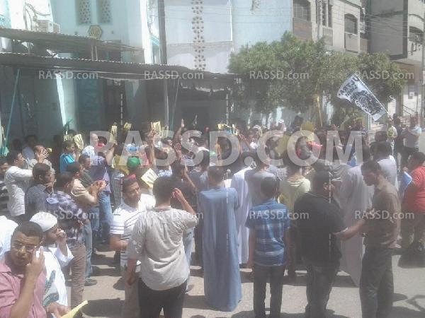 سوهاج تختتم مسيرتها لمحاصرتها من كل الجوانب من الداخلية