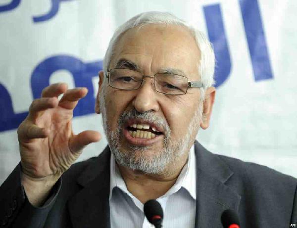 الغنوشي: نرفض التدخل الأجنبي في ليبيا