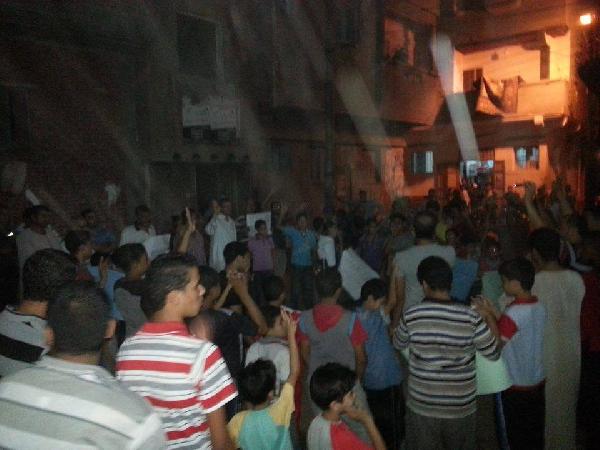 تنديدًا بانقطاع الكهرباء.. تظاهرة في إحدى قرى “دمياط”