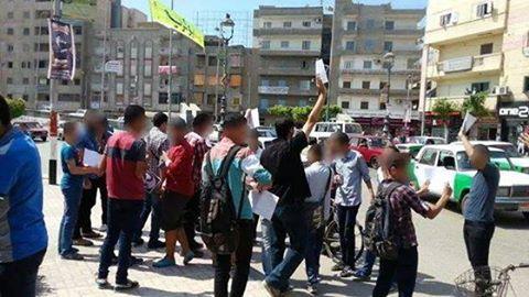 تظاهرة لـ “ضنك” أمام صحة دمنهور للحشد لتظاهرات 9 سبتمبر