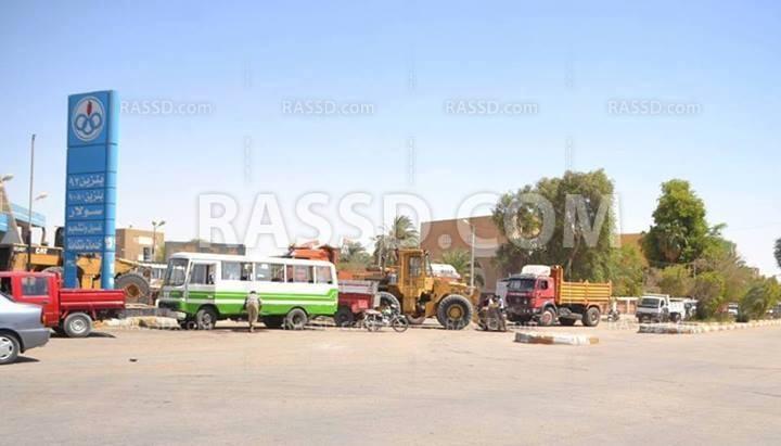 أزمة السولار والبنزين تخيم على الوادى الجديد