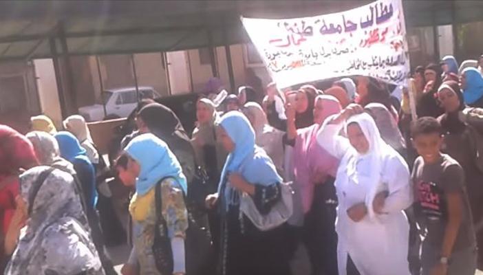 إضراب جزئي لعمال مستشفيات جامعة طنطا للمطالبة بتحديد موعد تطبيق الكادر