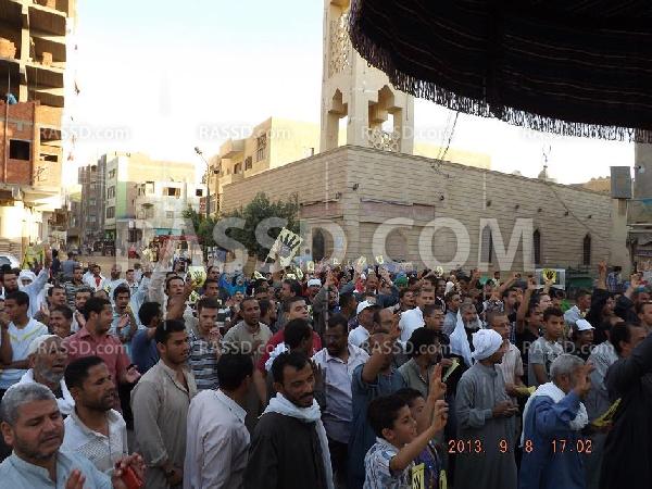 “مغاغة” ترفض الانقلاب و تندد بمجازر العسكر