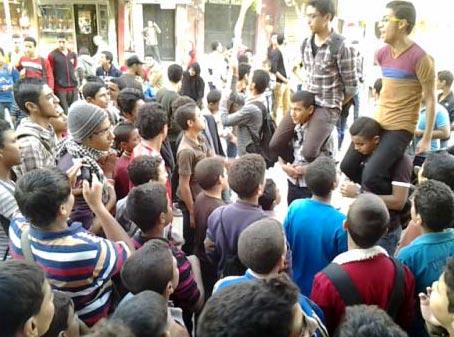 مسيرة لـ “ضنك” بكفر الزيات بالغربية تنديدا بغلاء الأسعار