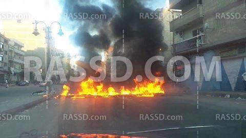 مجهولون يقطعون طرقًا بالفيوم والإسكندرية والشرقية