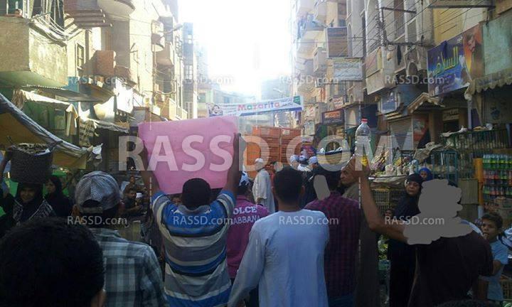 وقفة لحركة “ضنك ” بالمراغة بسوهاج ضمن “انتفاضة الغلابة”