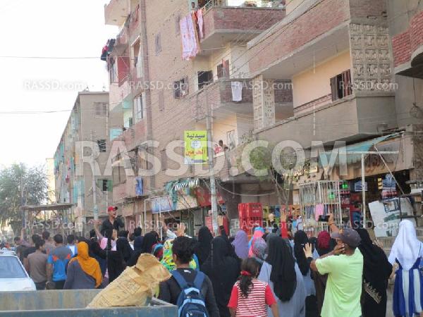 فض مسيرة لـ”ضنك” في المنيا بالرصاص الحي