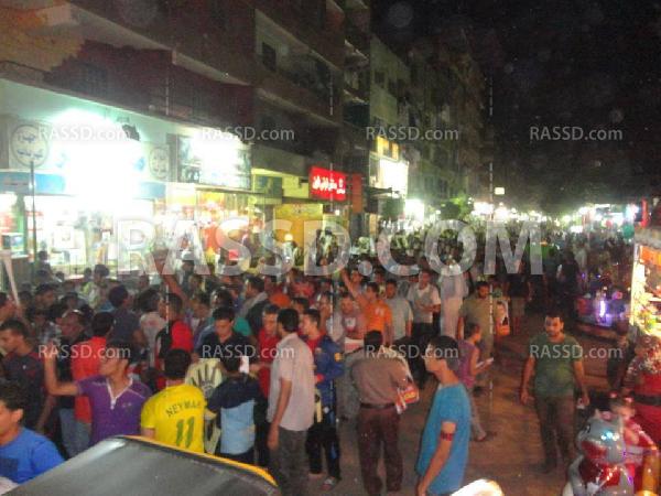 الآلاف يخرجون في مسير ة حاشدة بشبرا