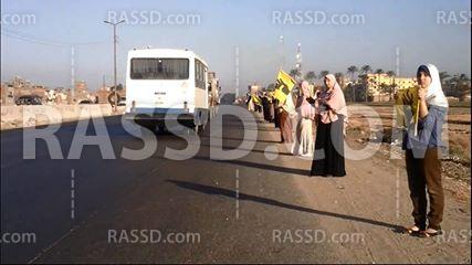 أهالي أبو حمص يواصلون فعالياتهم ضد العسكر ضمن “ثورة الغلابة”