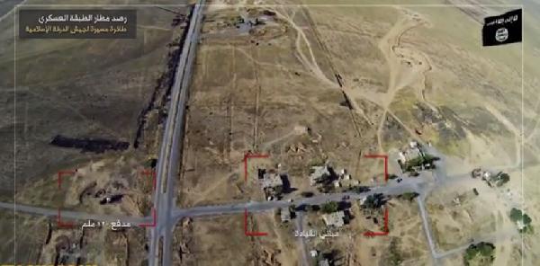 فيديو | “داعش” ترصد الجيش السوري قبل مهاجمته بالطائرات