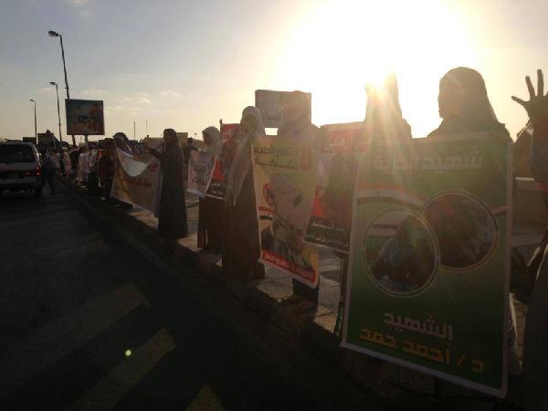 وقفة لـ «مهنيون ضد الانقلاب» أمام نادي أطباء الإسكندرية