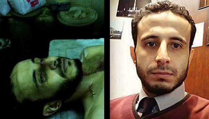 قتلة كريم حمدي في قفص المحاكمة بالزي المدني