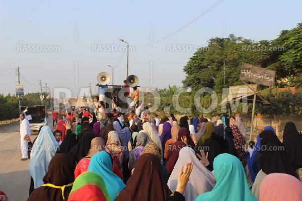 تظاهرة في الخانكة و”يوم من رابعة” في شبين القناطر