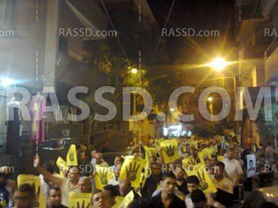 رفضًا للانقلاب..مسيرة حاشدة تجوب شوارع بني سويف