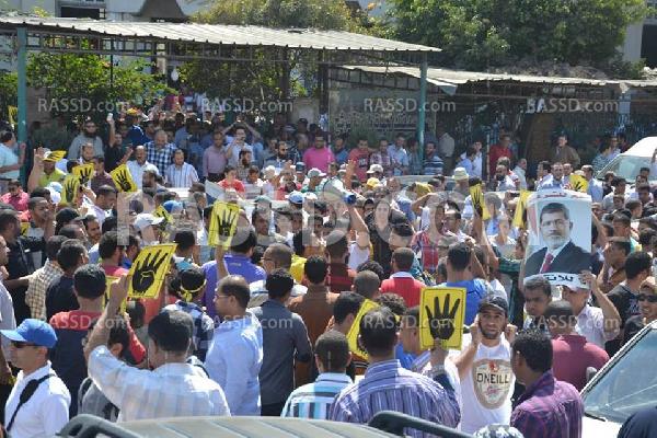 بعد شهر على المجزرة..مسيرة حاشدة من مسجد السلام إلى رابعة