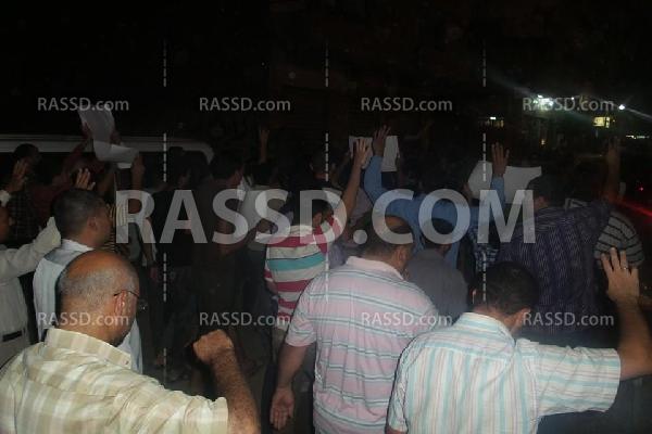 مسيرة بالغربية تنديدًا بارتفاع أسعار فواتير الكهرباء