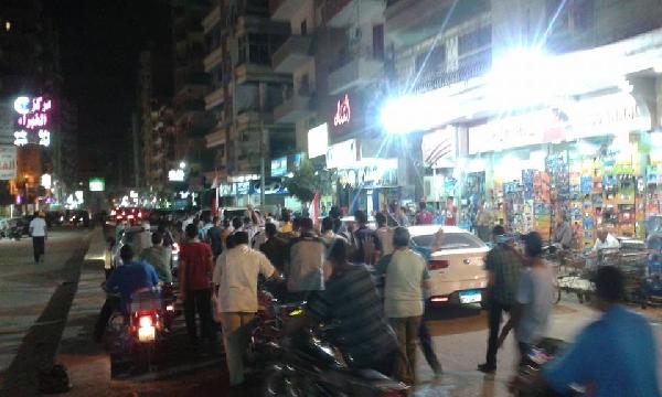 مسيرة ليلية بـ”الزقازيق” تنديدًا بانقطاع الكهرباء