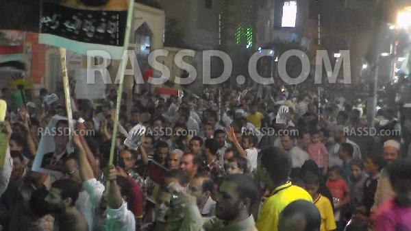 طهطا تنتفض ضد الإنقلاب في جمعة الوفاء لدماء الشهداء