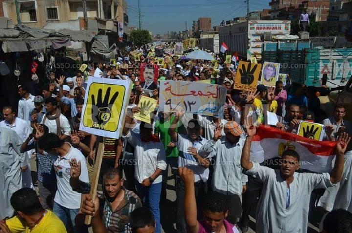 البحيرة تحتشد في جمعة الوفاء لدماء الشهداء