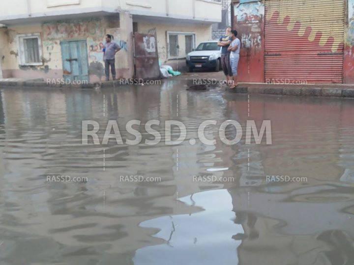 “البوطة” بحوش عيسى تغرق بمياه الصرف الصحي وسط تجاهل المسؤلين