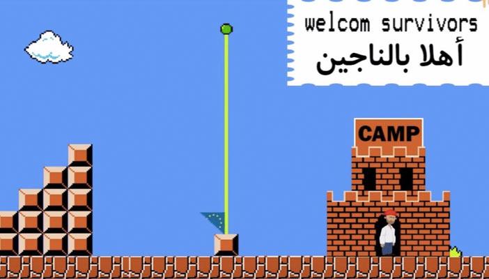 بالفيديو.. “سوبر ماريو” يعود من جديد كـ”لاجئ سوري”