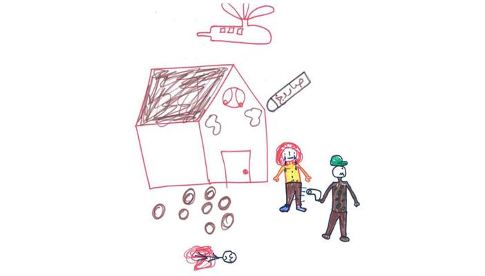 دبابات ودماء وقتلى.. هكذا رسم أطفال سوريا مستقبلهم في بلادهم