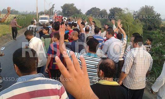 مسيرتان مناهضتان للانقلاب في “كفرالشيخ”