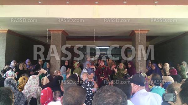 تظاهرة للمعلمين بالشرقية للمطالبة بالتثبيت ورفع الأجور