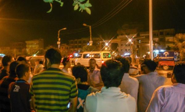 وقفة مناوئة لداخلية الانقلاب بالدقهلية