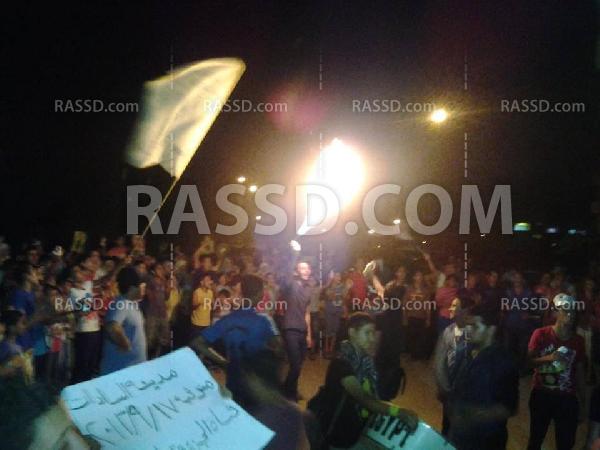 شبين الكوم والسادات تواصلا تظاهرتها ضد الانقلاب